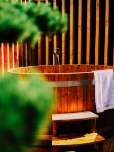 Privé sauna arrangement